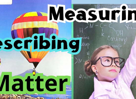 measuring describing matter
فى هذا الدرس سنقوم بشرح طريقة وصف المادة عن طريق اللون والملمس والشكل والحجم والرائحة وايضا كيف نقوم بقياس المادة وما هى الادوات المستخدمة فى قياس المادة
