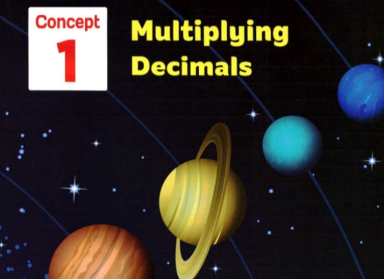 Multiplying decimals