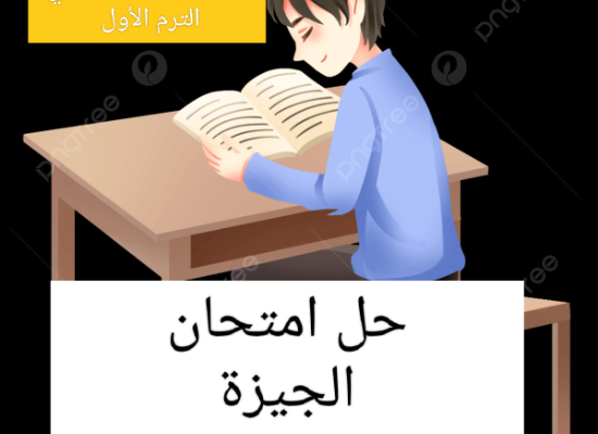 سوف تعرف كيف تتعامل مع ورقة الامتحان ككل 