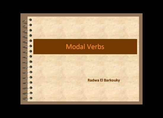 Modal Verbs